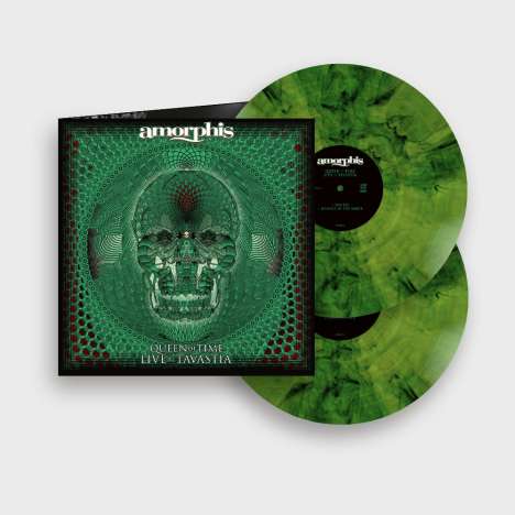 Amorphis: Queen Of Time (Live At Tavastia 2021) (Limited Edition) (Green Blackdust Vinyl), 2 LPs