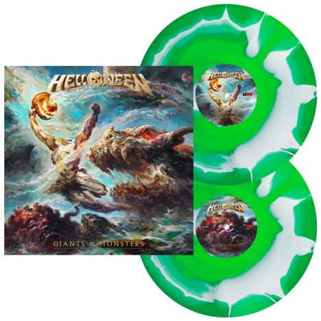 Helloween: Giants & Monsters (Limited Indie Edition) (Majestic Green Vinyl), 2 LPs