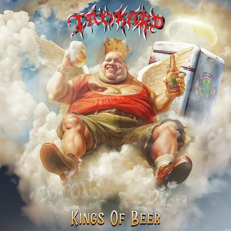 Tankard: Kings Of Beer (Re-mastered 2024) (Limited Reaper Edition) (Halo Of Beer Vinyl), LP