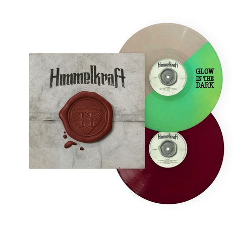 Himmelkraft: Himmelkraft (Uranium &amp; Dark Red Vinyl), 2 LPs