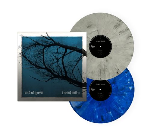 End Of Green: Twinfinity (Limited Edition) (Grey Marble/Blue Marble Vinyl), 2 LPs