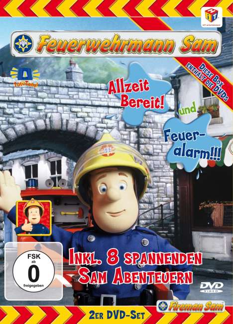 Feuerwehrmann Sam Box 2, 2 DVDs