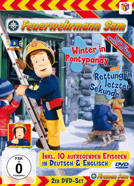 Feuerwehrmann Sam Box 3, 2 DVDs