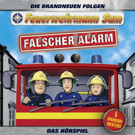 Feuerwehrmann Sam 04. Falscher Alarm, CD