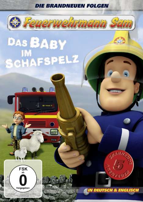 Feuerwehrmann Sam - Das Baby im Schafspelz, DVD