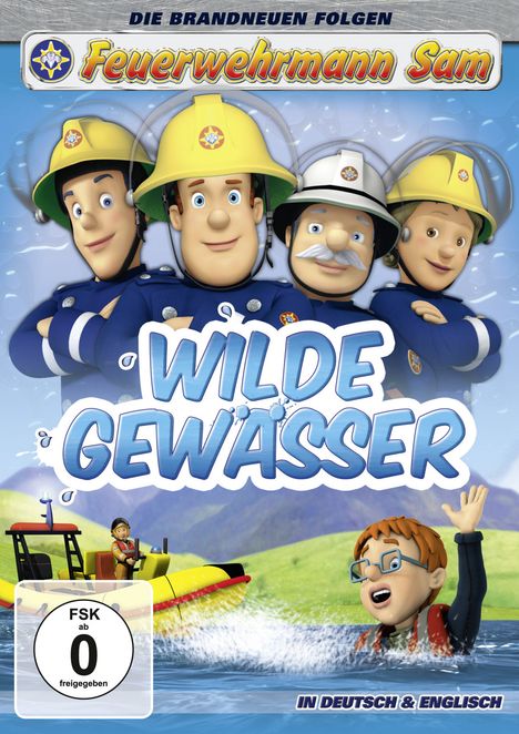 Feuerwehrmann Sam - Wilde Gewässer, DVD