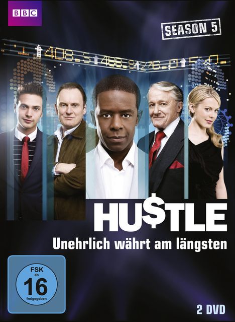 Hustle - Unehrlich währt am längsten Season 5, 2 DVDs