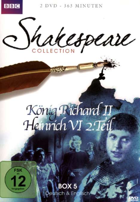 Shakespeare BBC Collection Box 5, 2 DVDs