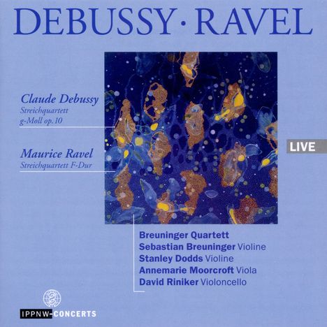 Claude Debussy (1862-1918): Streichquartett g-moll op.10, CD