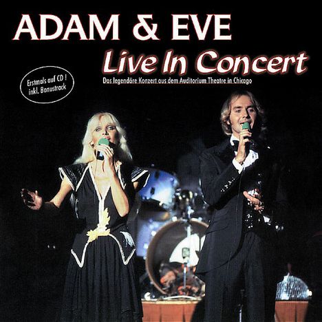 Adam &amp; Eve: Live In Concert, CD