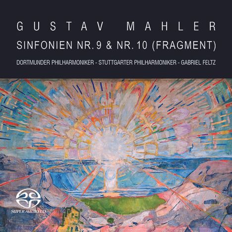 Gustav Mahler (1860-1911): Symphonien Nr.9 &amp; 10 (Adagio &amp; Purgatorio), 2 Super Audio CDs