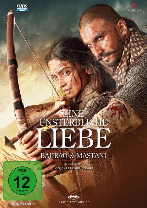 Eine unsterbliche Liebe - Bajirao Mastani (Blu-ray &amp; DVD im Digipack), Blu-ray Disc