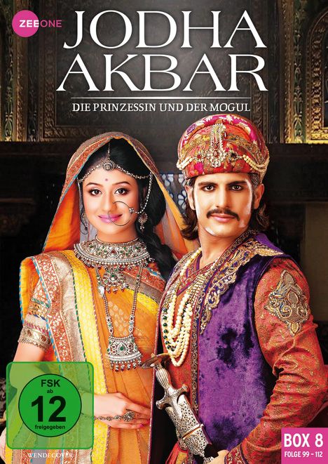 Jodha Akbar Box 8, 3 DVDs