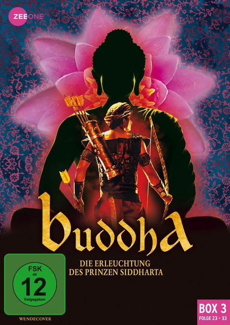 Buddha - Die Erleuchtung des Prinzen Siddharta Box 3, 3 DVDs