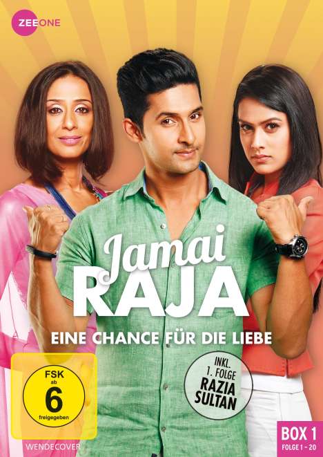 Eine Chance für die Liebe - Jamai Raja Box 1 (Folge 01-20), 3 DVDs