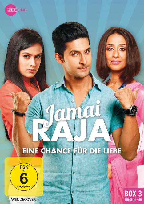 Eine Chance für die Liebe - Jamai Raja Box 3 (Folge 41-60), 3 DVDs