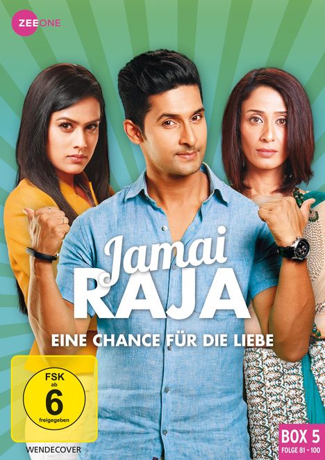Eine Chance für die Liebe - Jamai Raja Box 5 (Folge 81-100), 3 DVDs