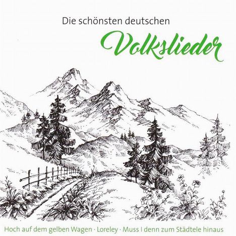 Die schönsten deutschen Volkslieder, CD