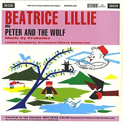 Serge Prokofieff (1891-1953): Peter und der Wolf op.67 (180g), LP