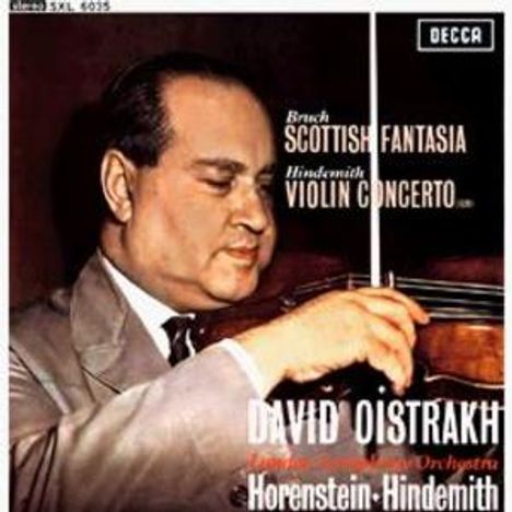 Paul Hindemith (1895-1963): Violinkonzert (1939) (180g), LP