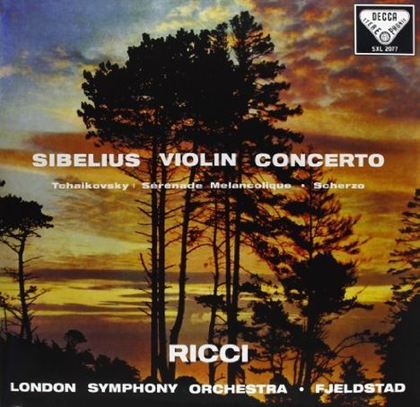 Jean Sibelius (1865-1957): Violinkonzert op.47 (180g), LP