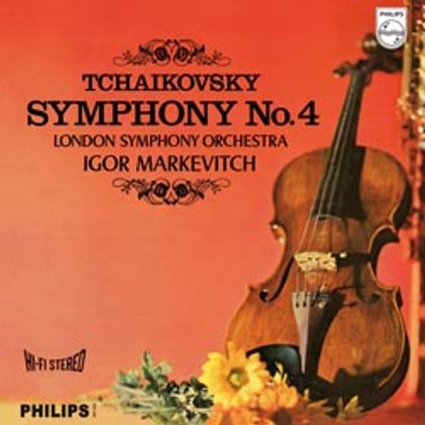 Peter Iljitsch Tschaikowsky (1840-1893): Symphonie Nr.4 (180g), LP