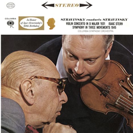 Igor Strawinsky (1882-1971): Violinkonzert (180g), LP