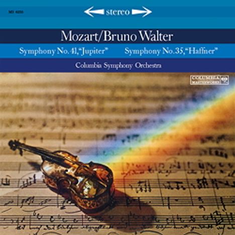 Wolfgang Amadeus Mozart (1756-1791): Symphonien Nr.35 &amp; 41 (180g), LP