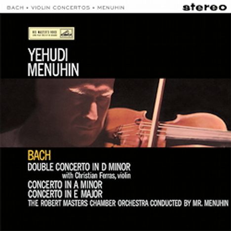 Johann Sebastian Bach (1685-1750): Violinkonzerte BWV 1041-1043 (180g), LP