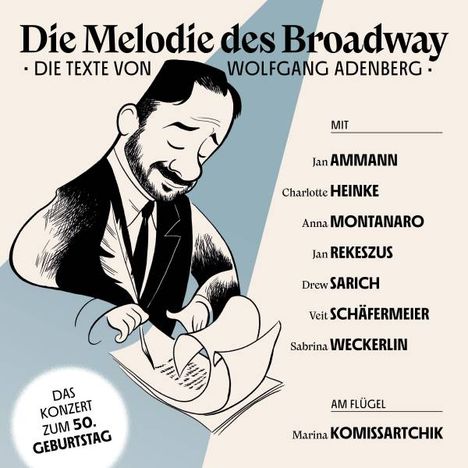Die Melodie des Broadway: Die Texte von Wolfgang Adenberg (Live), 2 CDs