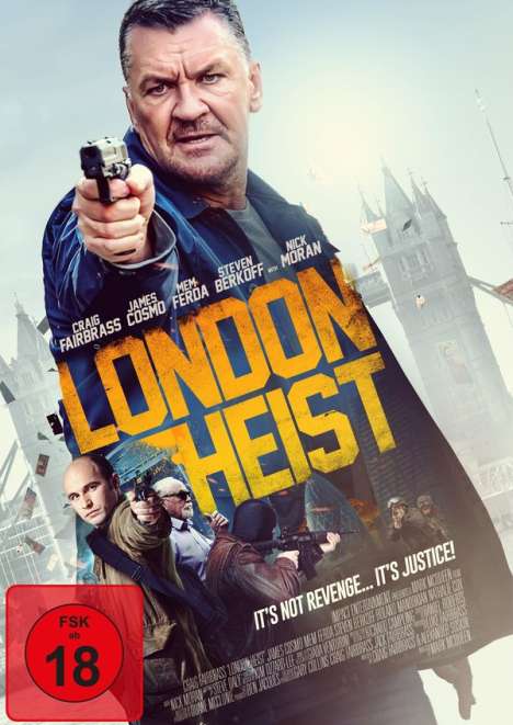 London Heist, DVD