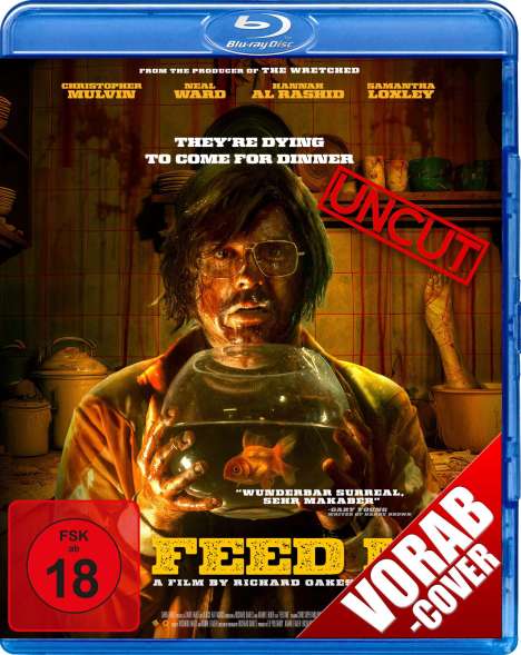 Feed Me (Blu-ray), Blu-ray Disc