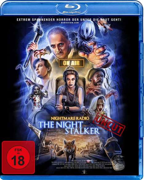 Nightmare Radio: The Night Stalker (Blu-ray), Blu-ray Disc