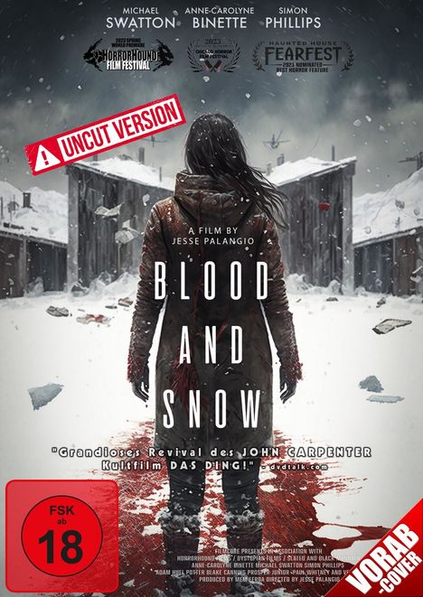 Blood and Snow, DVD