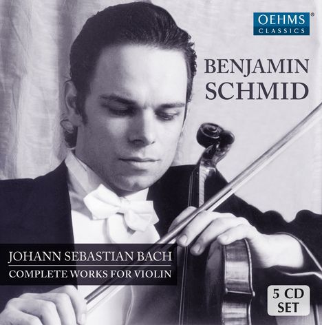 Johann Sebastian Bach (1685-1750): Sonaten für Violine &amp; Cembalo BWV 1014-1019,1021,1023, 5 CDs