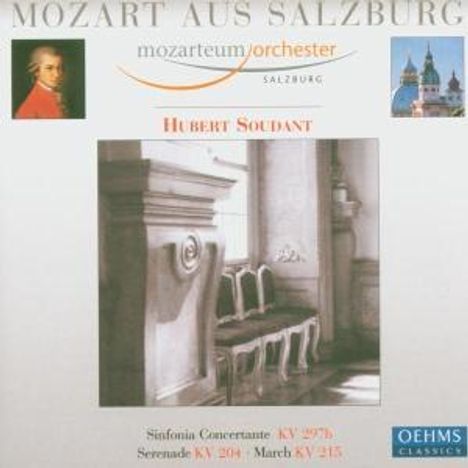 Wolfgang Amadeus Mozart (1756-1791): Sinfonia concertante KV 297b, CD