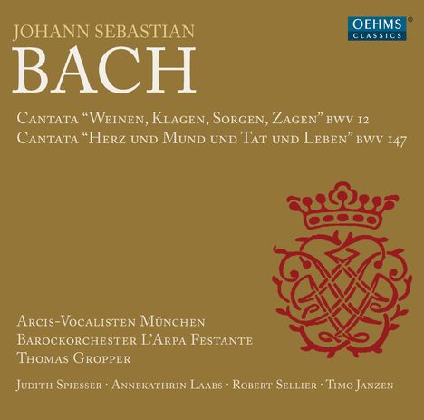 Johann Sebastian Bach (1685-1750): Kantaten BWV 12 &amp; 147, CD
