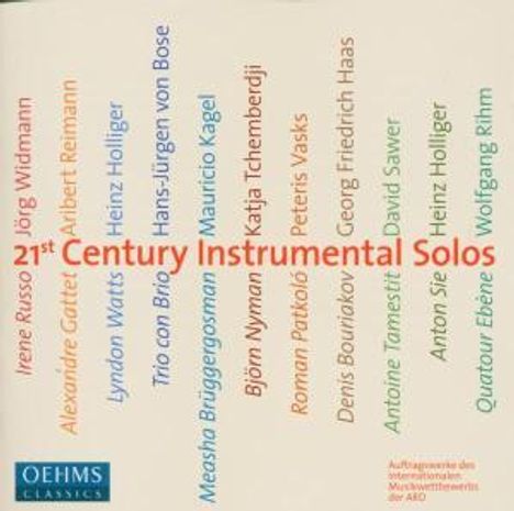 21st Century Instrumental Solos, 2 CDs