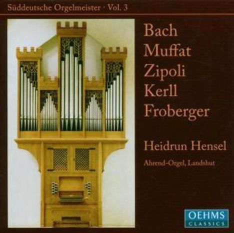 Süddeutsche Orgelmeister, CD