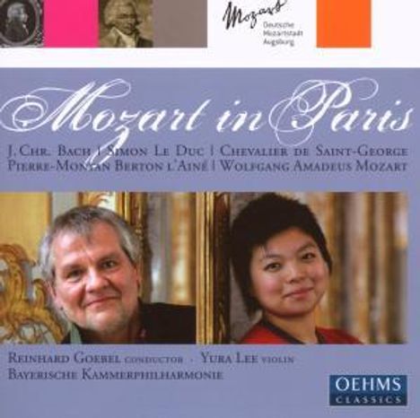 Mozart in Paris, CD