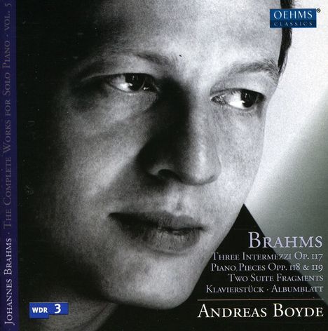 Johannes Brahms (1833-1897): Klavierstücke opp.116-119, CD