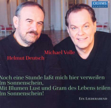 Michael Volle &amp; Helmut Deutsch - Ein Liederabend, CD