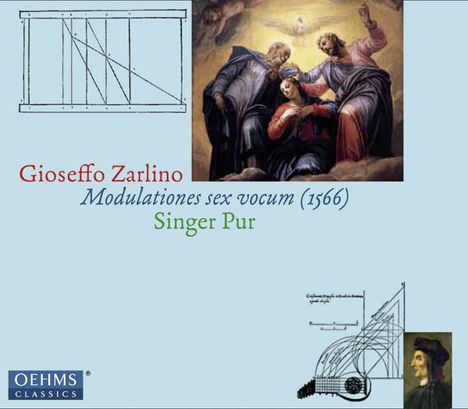 Gioseffo Zarlino (1517-1590): Motetten "Modulationes sex vocum" (1566), CD