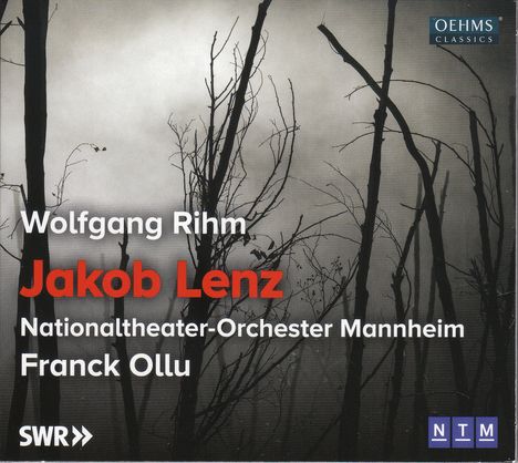 Wolfgang Rihm (1952-2024): Jakob Lenz (Kammeroper), CD