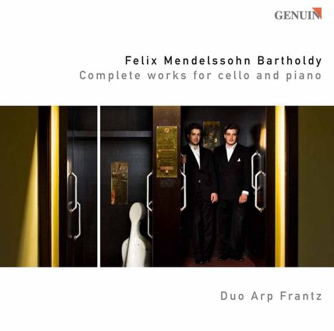Felix Mendelssohn Bartholdy (1809-1847): Sämtliche Werke für Cello &amp; Klavier, CD