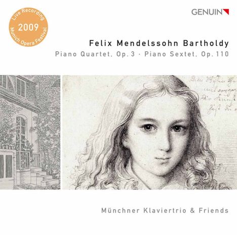 Felix Mendelssohn Bartholdy (1809-1847): Klavierquartett Nr.3, CD