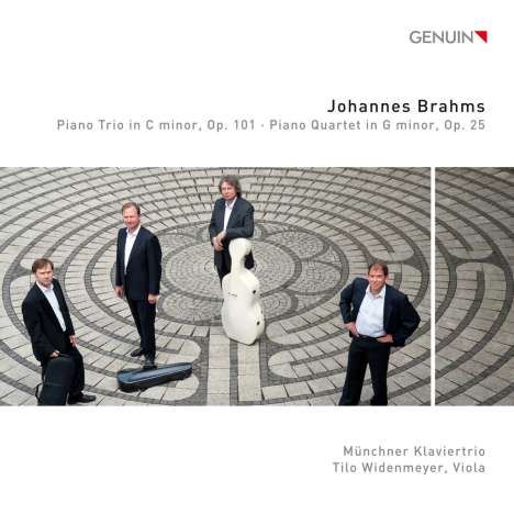 Johannes Brahms (1833-1897): Klavierquartett Nr.1 op.25, CD