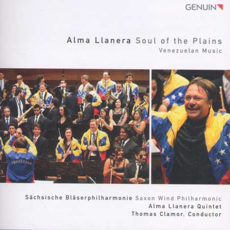Sächsische Bläserakademie - Alma Llanera (Musik aus Venezuela), CD