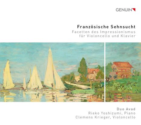 Duo Avad - Französische Sehnsucht, CD