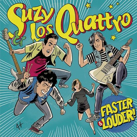 Suzy &amp; Los Quattro: Faster &amp; Louder, LP
